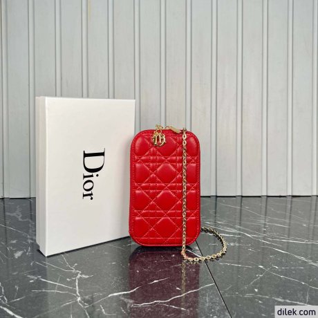 Lady Dior Call'in Dior Phone Holder