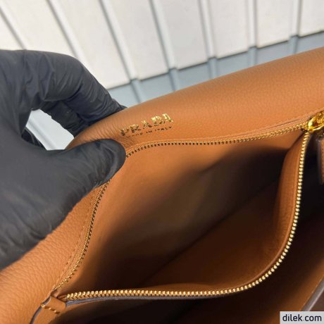 Prada Large Leather Shoulder Bag