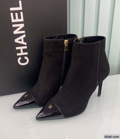 Chanel Women Leather Boot
