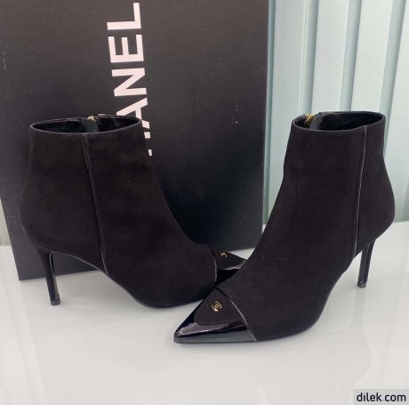 Chanel Women Leather Boot