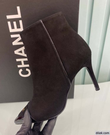 Chanel Women Leather Boot