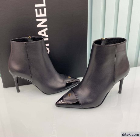 Chanel Women Leather Boot