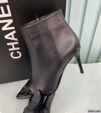 Chanel Women Leather Boot