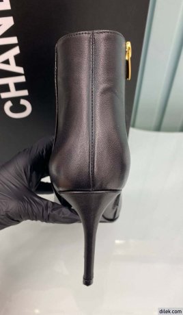 Chanel Women Leather Boot