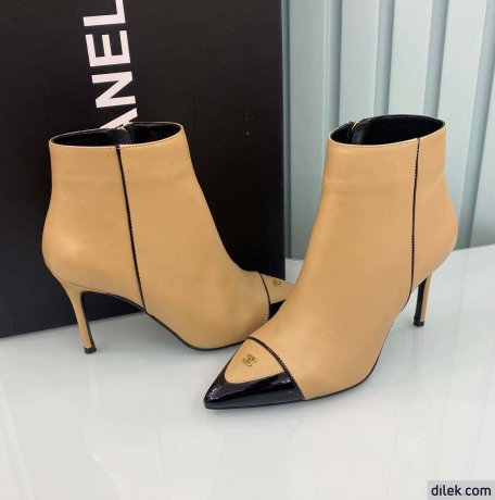 Chanel Women Leather Boot