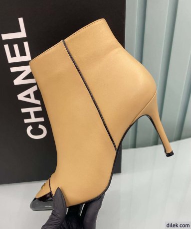Chanel Women Leather Boot