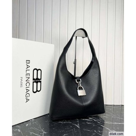 Balenciaga Locker Medium North-South Hobo Bag