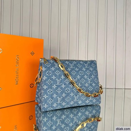 Louis Vuitton Coussin PM Monogram Denim