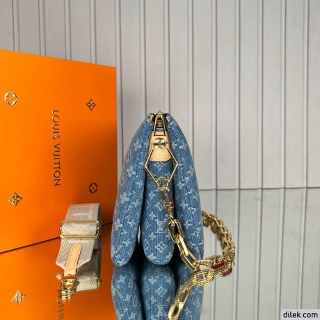 Louis Vuitton Coussin PM Monogram Denim
