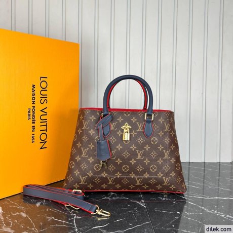 Louis Vuitton Flower Monogram Leather Bag