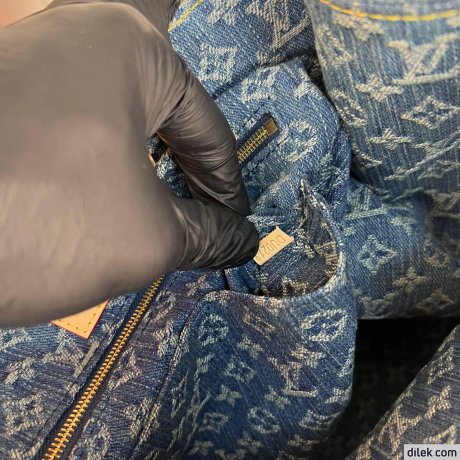 Louis Vuitton Onthego MM Monogram Denim