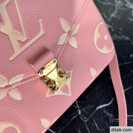 Louis Vuitton Pochette Metis Bicolor Monogram Empreinte Leather