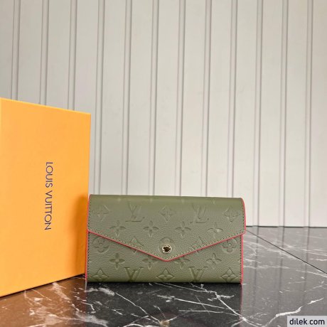 Louis Vuitton Sarah Wallet Empreinte Leather