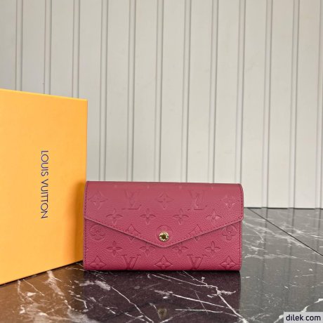 Louis Vuitton Sarah Wallet Empreinte Leather