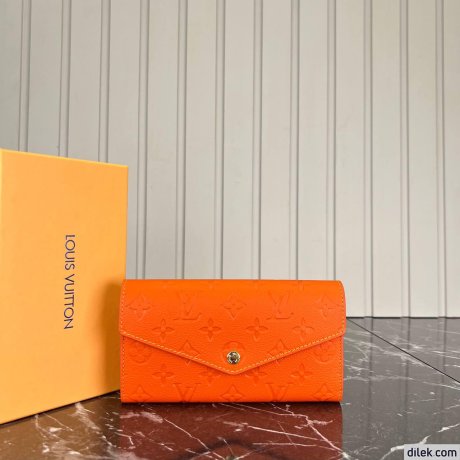 Louis Vuitton Sarah Wallet Empreinte Leather