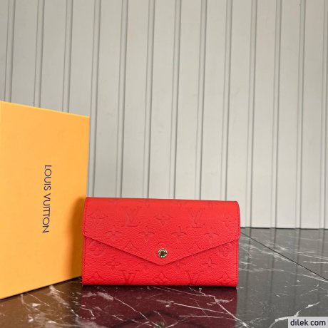 Louis Vuitton Sarah Wallet Empreinte Leather