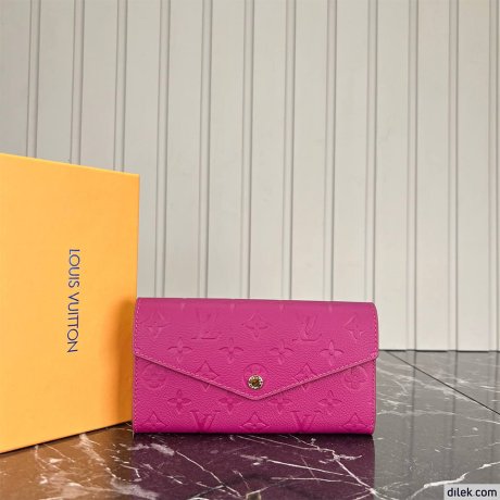 Louis Vuitton Sarah Wallet Empreinte Leather