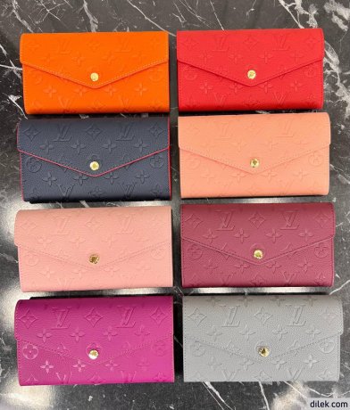 Louis Vuitton Sarah Wallet Empreinte Leather