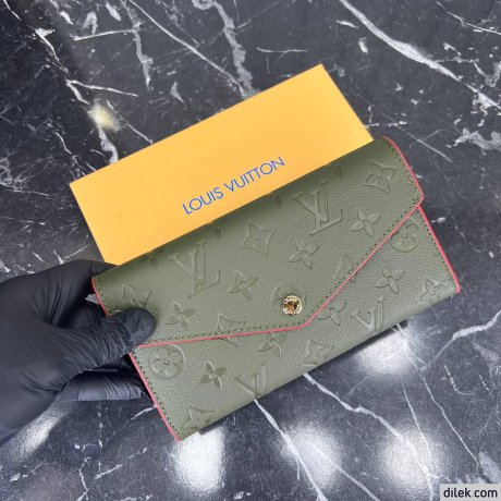 Louis Vuitton Sarah Wallet Empreinte Leather