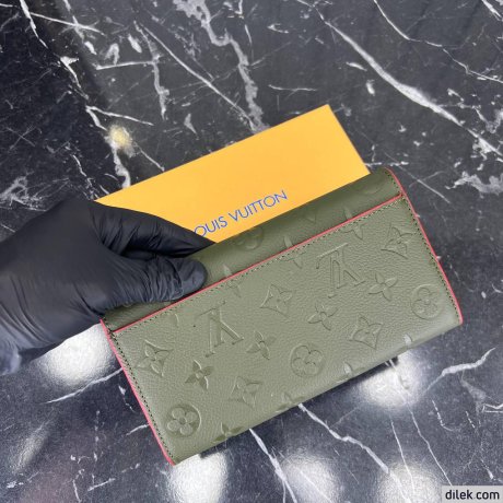 Louis Vuitton Sarah Wallet Empreinte Leather