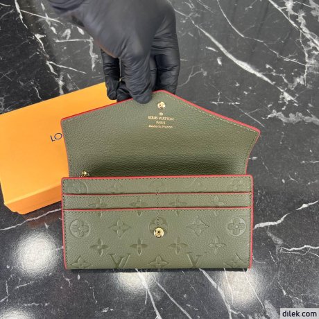 Louis Vuitton Sarah Wallet Empreinte Leather