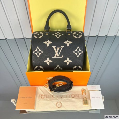 Louis Vuitton Speedy Bandouliere 25 Bicolor Monogram
