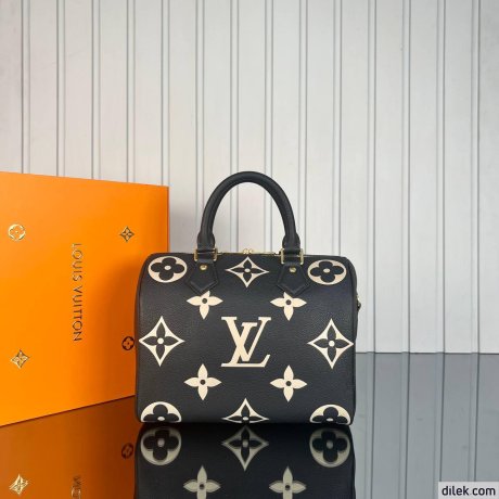 Louis Vuitton Speedy Bandouliere 25 Bicolor Monogram
