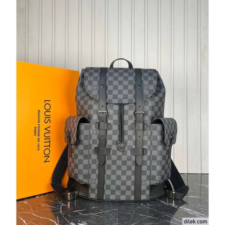 Louis Vuitton Christopher MM Monogram Eclipse