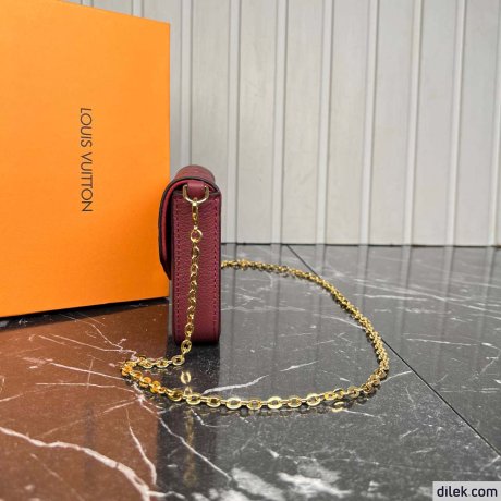 Louis Vuitton Felicie Pochette Empreinte Leather