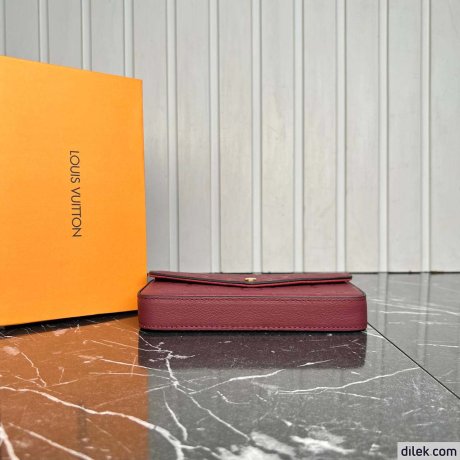 Louis Vuitton Felicie Pochette Empreinte Leather