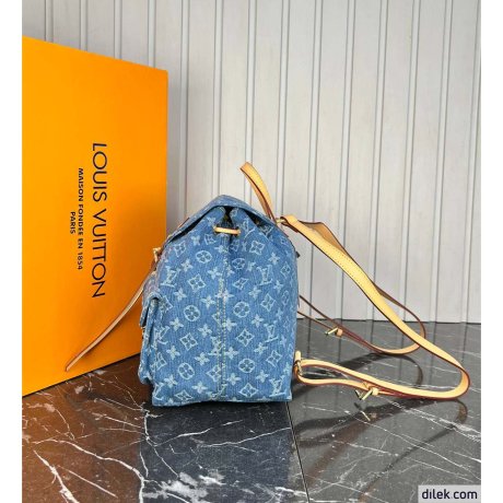 Louis Vuitton Mini Pleaty Denim Backpack