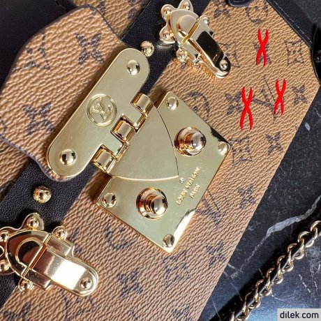 Louis Vuitton Petite Malle Monogram Reverse