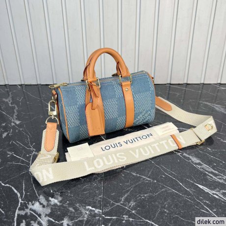 Louis Vuitton Speedy 25 Bandouliere Denim