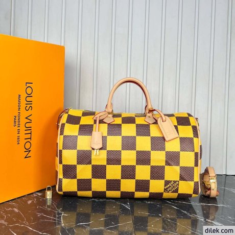 Louis Vuitton Speedy 40 Bandouliere Damier Pop