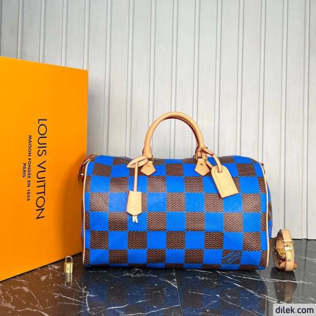 Louis Vuitton Speedy 40 Bandouliere Damier Pop