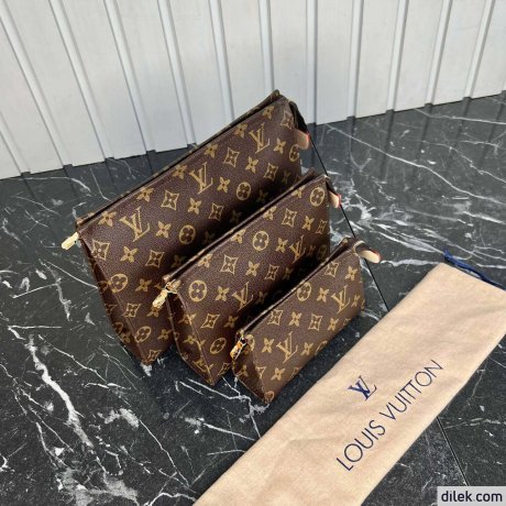 Louis Vuitton Trio Toilet Pouch