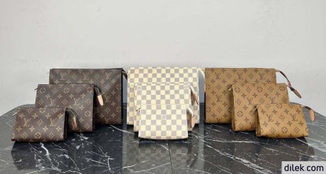 Louis Vuitton Trio Toilet Pouch