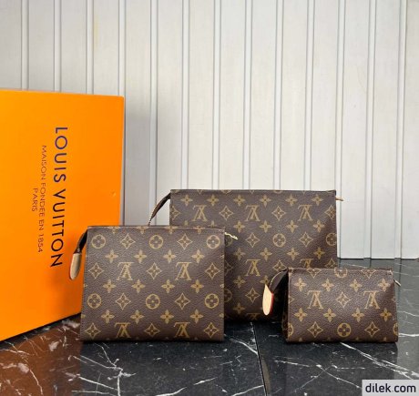 Louis Vuitton Trio Toilet Pouch
