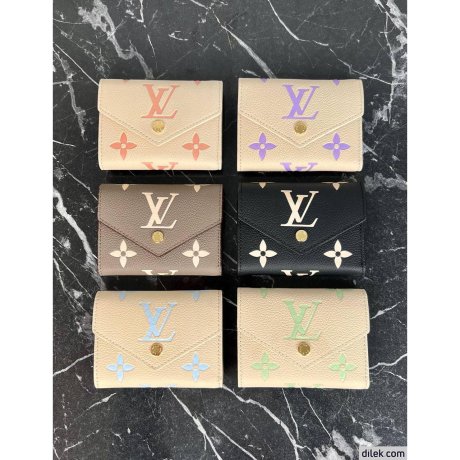 Louis Vuitton Victorine Wallet Monogram Empreinte Leather