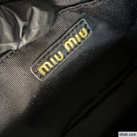 Miu Miu Arcadie Matelasse Nappa Leather Medium Bag