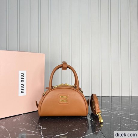 Miu Miu Leather Mini Top-Handle bag