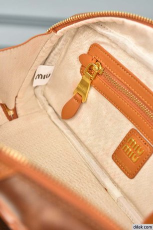 Miu Miu Small Leather Patchwork Beau Bag