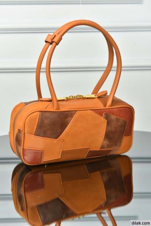 Miu Miu Small Leather Patchwork Beau Bag
