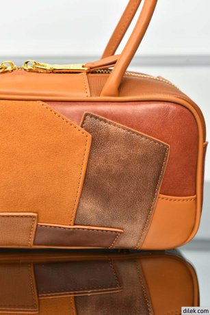 Miu Miu Small Leather Patchwork Beau Bag