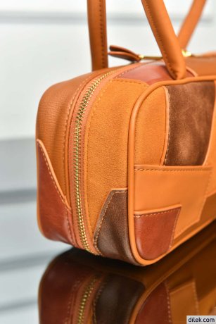Miu Miu Small Leather Patchwork Beau Bag