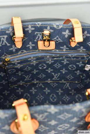 Louis Vuitton Onthego MM Monogram Denim