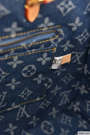 Louis Vuitton Onthego MM Monogram Denim