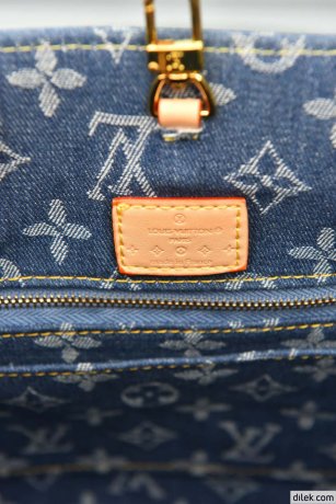 Louis Vuitton Onthego MM Monogram Denim
