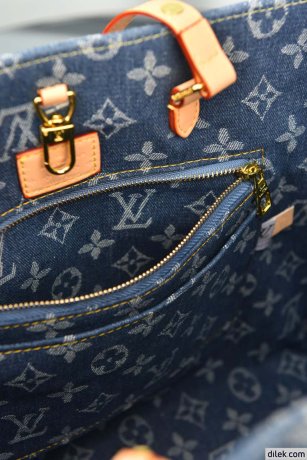 Louis Vuitton Onthego MM Monogram Denim