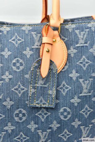 Louis Vuitton Onthego MM Monogram Denim